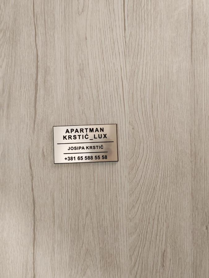 Krstic_Lux Apartman Subotica Exterior photo